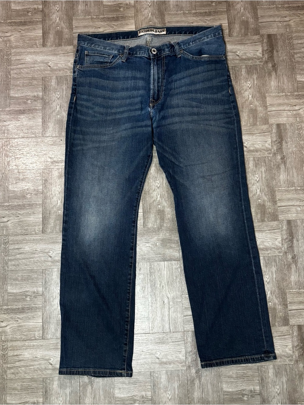 Men’s Express Jeans Kingston Classic Fit Straight Leg Size 36x32